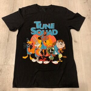 Men's Space Jam: A New Legacy Tune Squad Graphic T-Shirt Black Size S